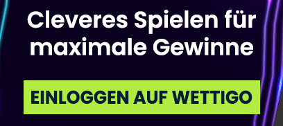 Banner über cleveres Spielen mit Einloggen Button